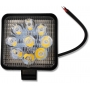 REFLEKTOR LAMPA ROBOCZA LED KWADRATOWA 12V 24V 27W